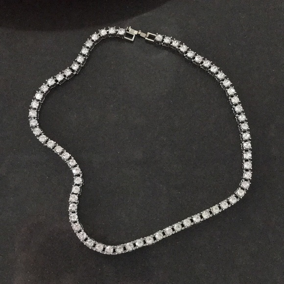 Rhinestone necklace - Picture 1 of 11